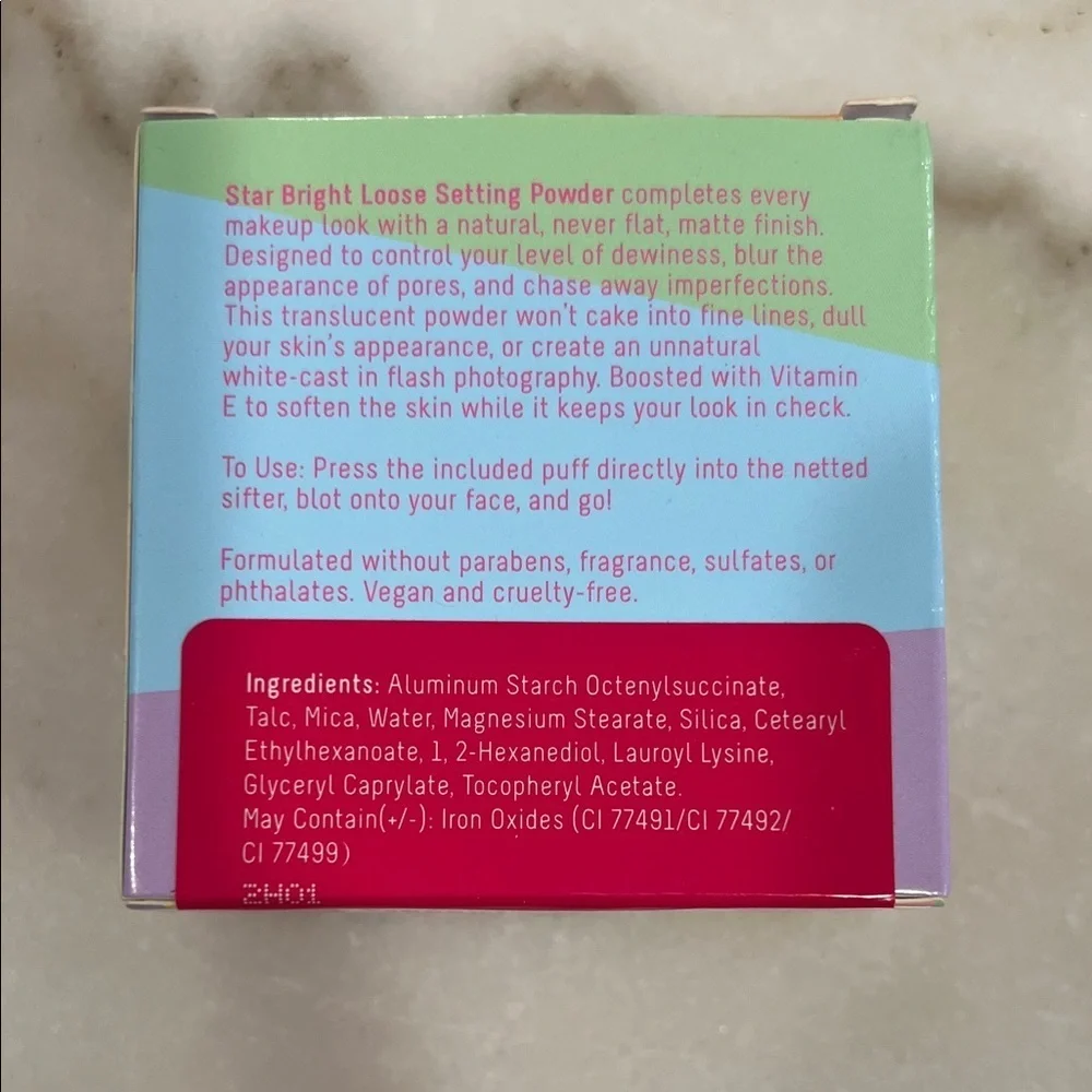 Half Caked Star Bright Yellow Setting Powder